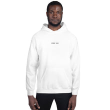 Load image into Gallery viewer, I Feel You Hoodie Bordeaux/White