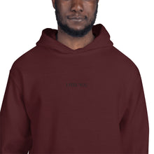 Load image into Gallery viewer, I Feel You Hoodie Bordeaux/White