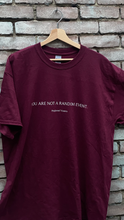 Load image into Gallery viewer, Random Event - T-Shirt Black/Maroon
