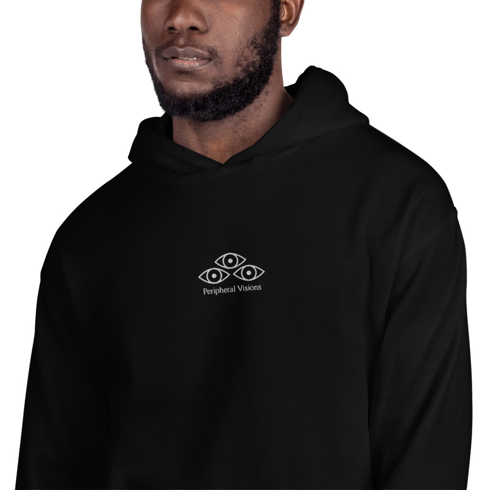 Classic Logo Hoodie Black Embroidery