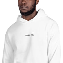 Load image into Gallery viewer, I Feel You Hoodie Bordeaux/White
